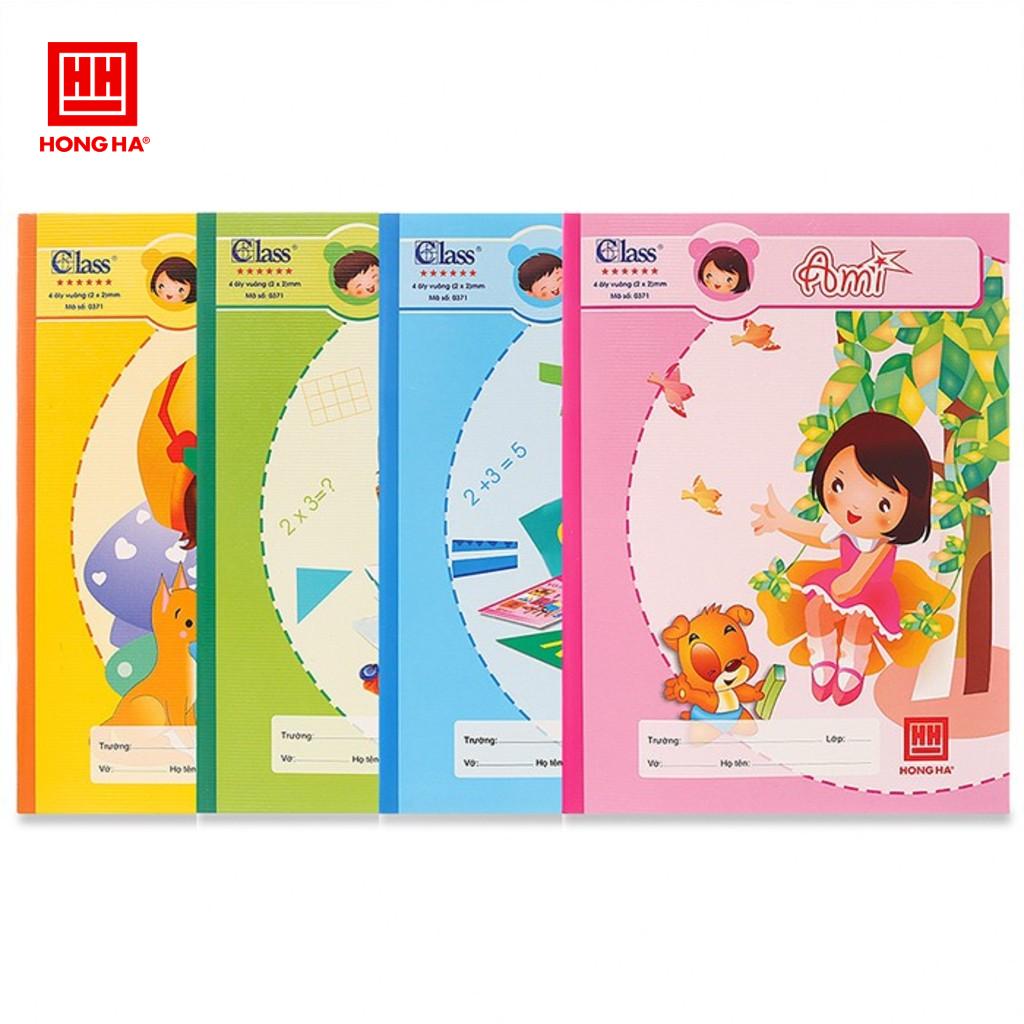 Vở 4 ô ly 96 trang class ami 0371