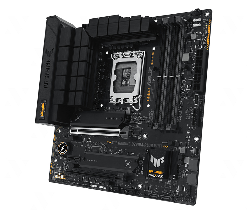 Mainboard Asus TUF GAMING B760M PLUS Wifi D4 / D5 - Hàng Chính Hãng