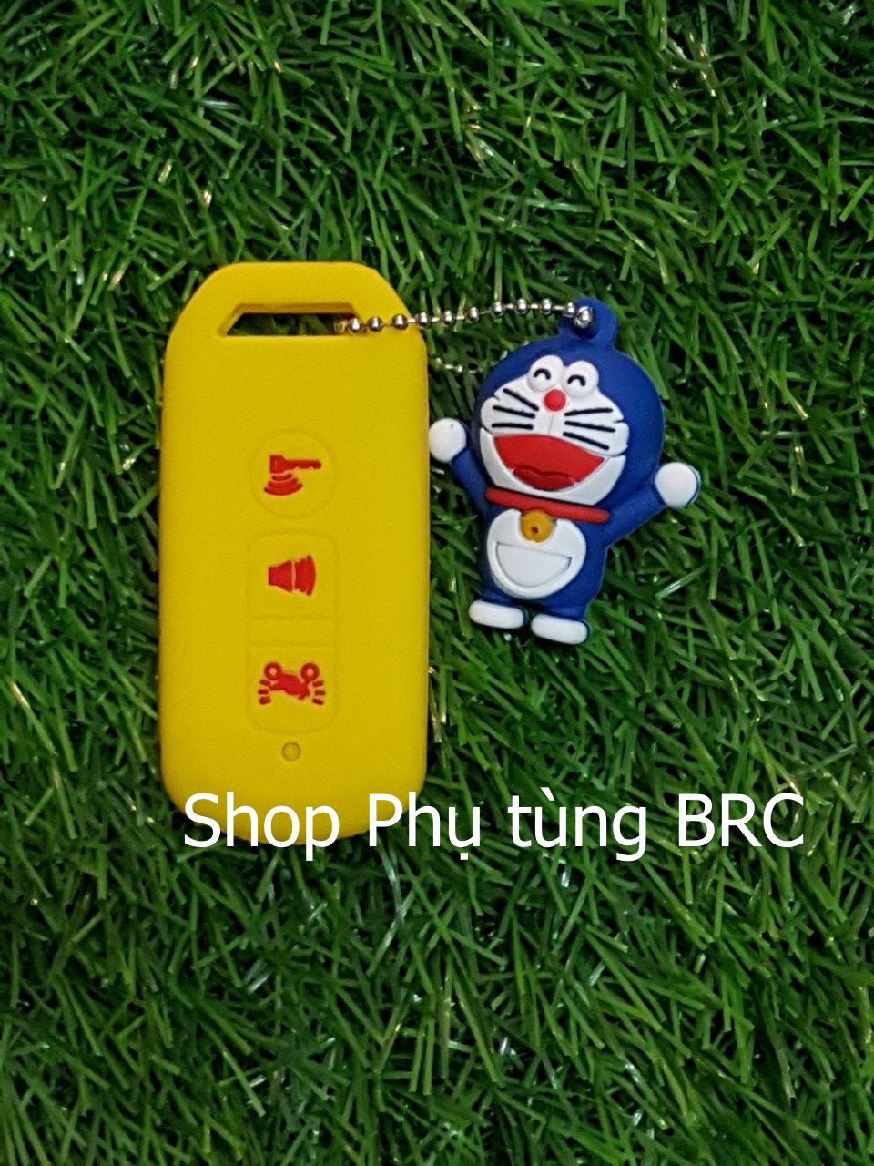 Bao da chìa khóa SMARTKEY 3 nấc công tắc DORAEMON
