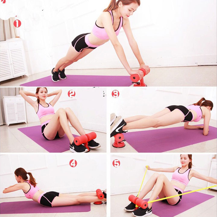 Dụng cụ tập cơ bụng đa năng có đế hút chân không