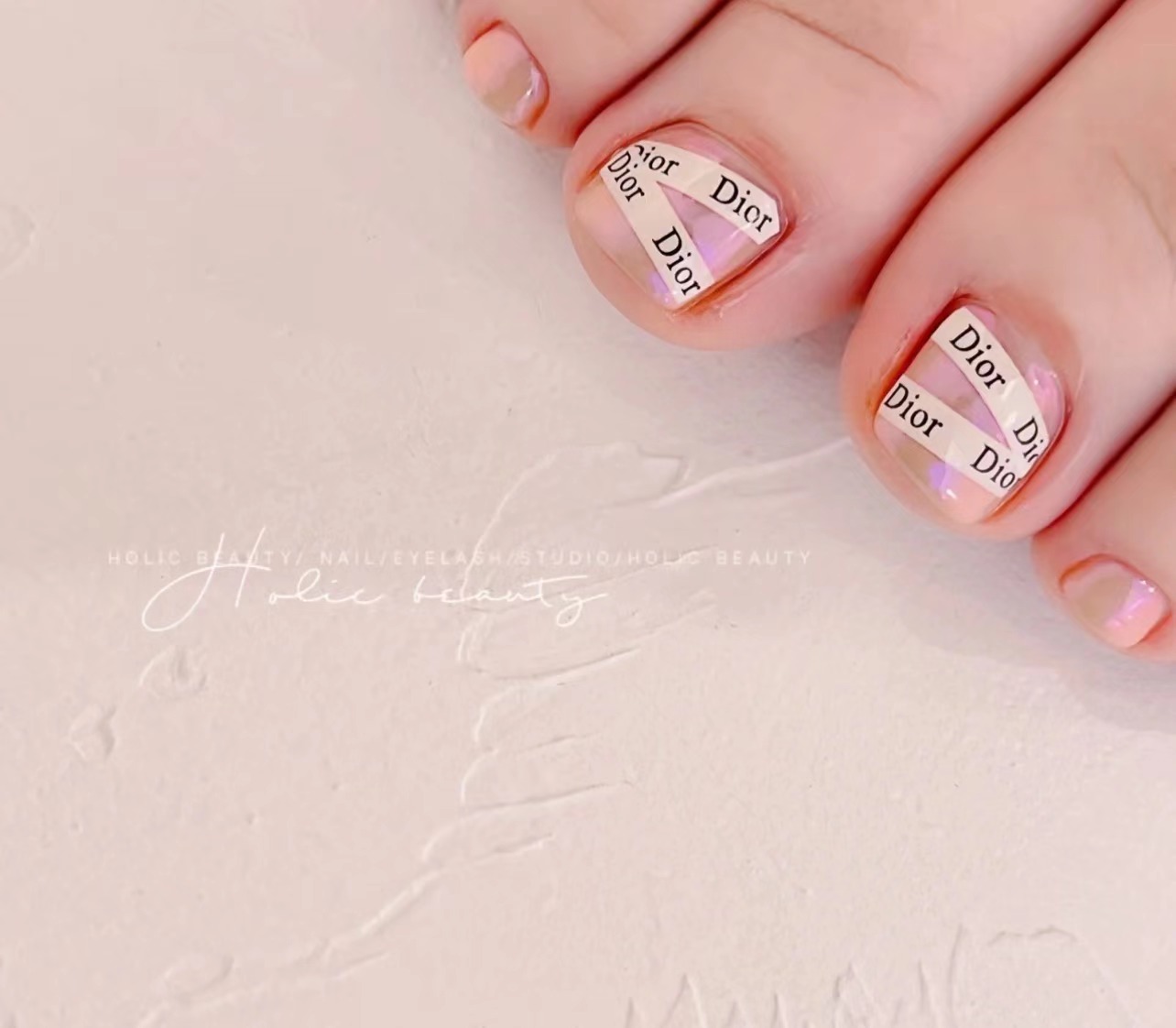 Sticker Thương Hiệu 3D | Dây Nơ 2023 | Hình Dán Móng