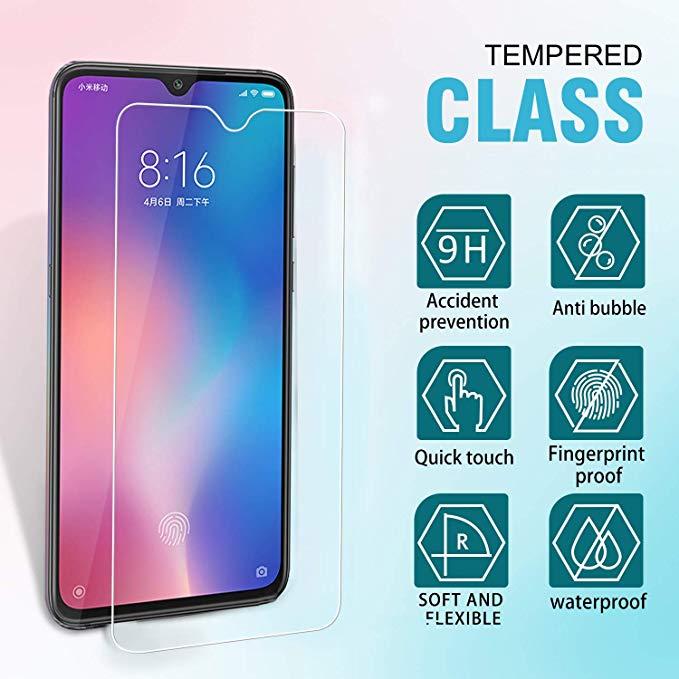 Bộ 2 Miếng Dán Kính Cường Lực Cho Xiaomi Mi9 SE (Trong Suốt)