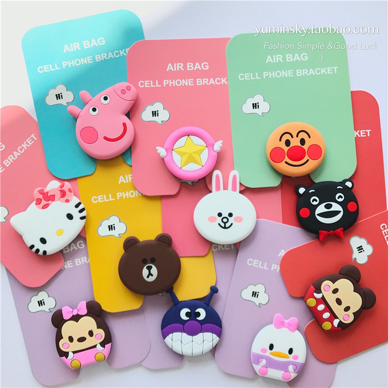 Miếng Dán Giá Đỡ Điện Thoại Popsocket Dễ Thương