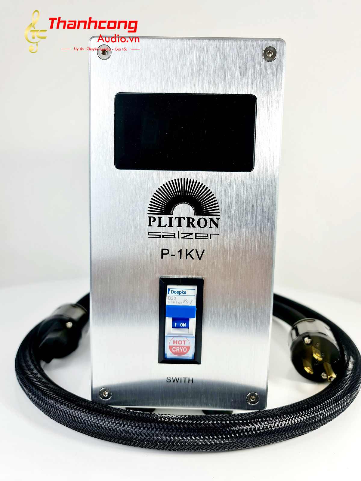 ( Ảnh thật). Biến áp cách ly PLITRON Salzer 1000w CANADA ( 220v và 100v).