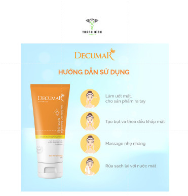 Sữa rửa mặt kiểm soát nhờn Decumar Advanced 50g