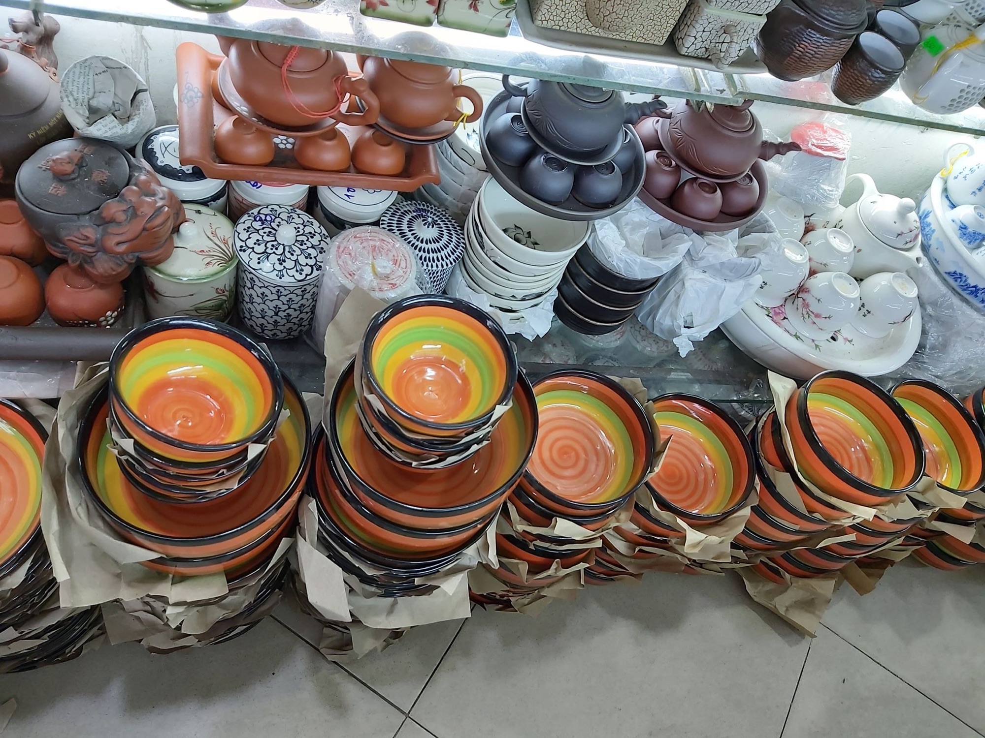 [HCM]Chén sứ bảy màu
