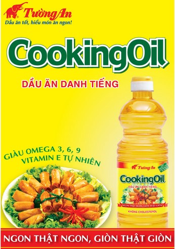 Dầu ăn Tường An chai 1 Lít,