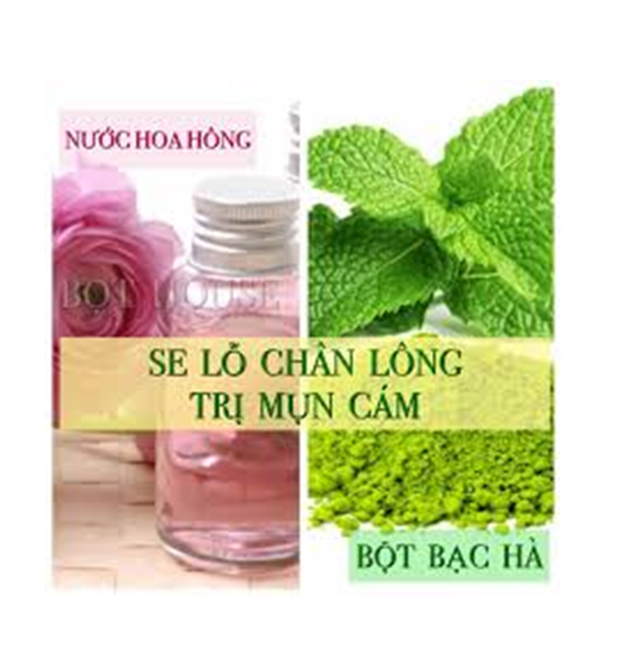 Bột đắp mặt lá bạc hà dưỡng da xả stress mờ mụn