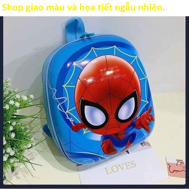 Balo trứng họa tiết hoạt hình ngộ nghĩnh cho bé mẫu giáo