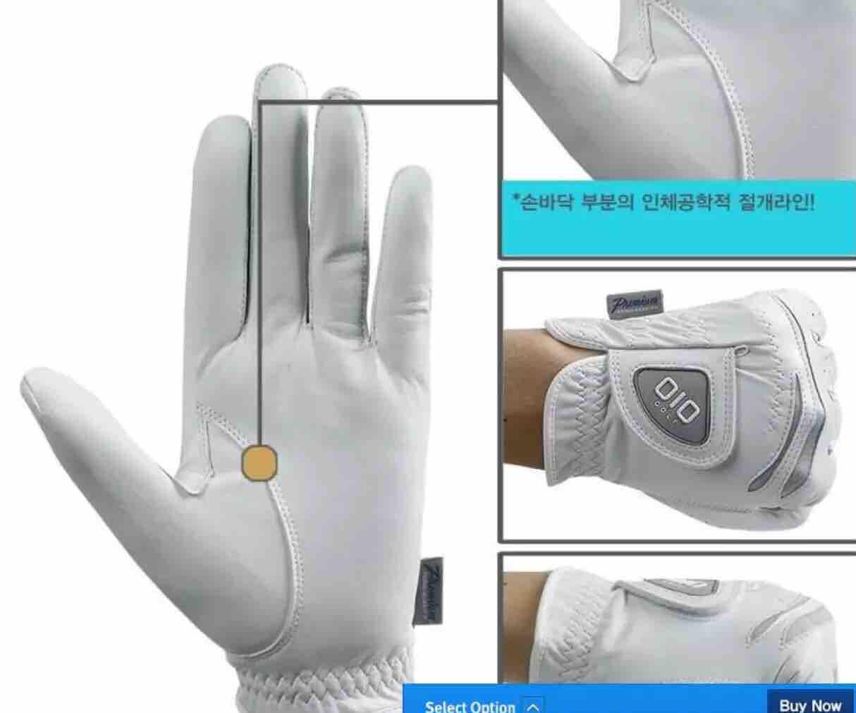 Găng tay golf OIO da cừu made in korea