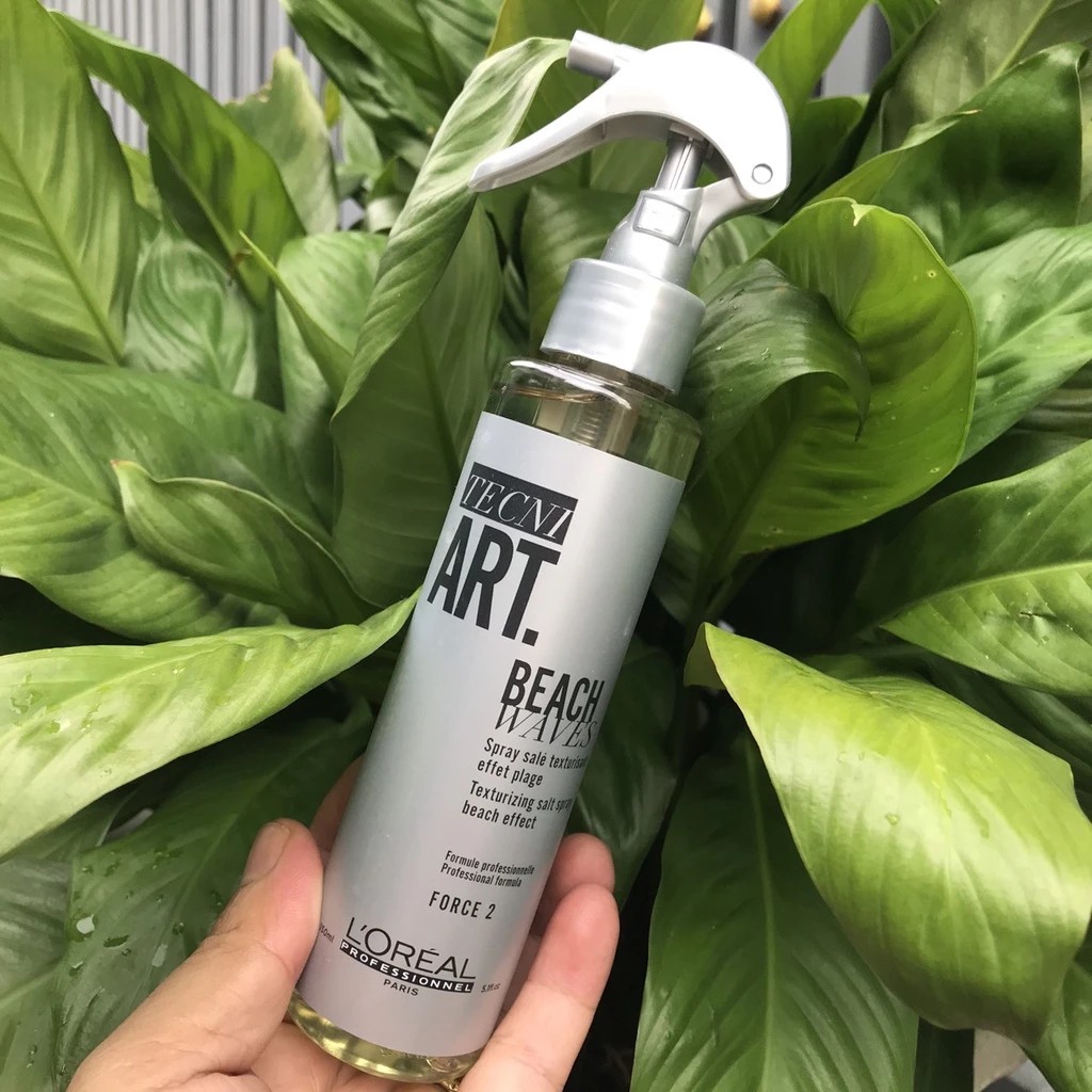 Xịt tạo kiểu cho sóng lơi Loreal Tecni.art Beach Waves Salt Spray Beach Effect 150ml