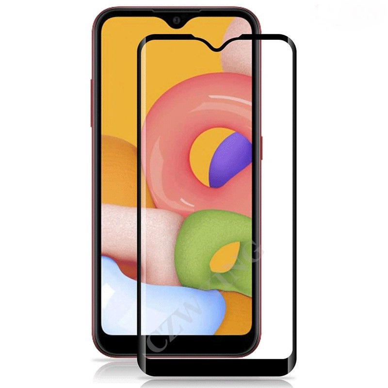 Cường lực full màn cho Samsung Galaxy A01 (Đen)