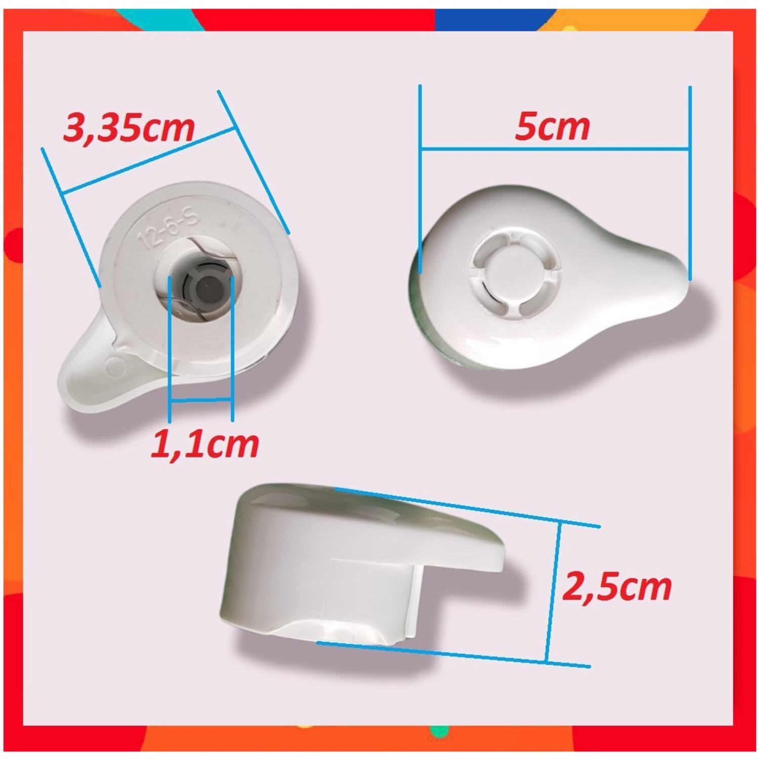 Van xả hơi Nồi áp suất điện Supor 3 mẫu