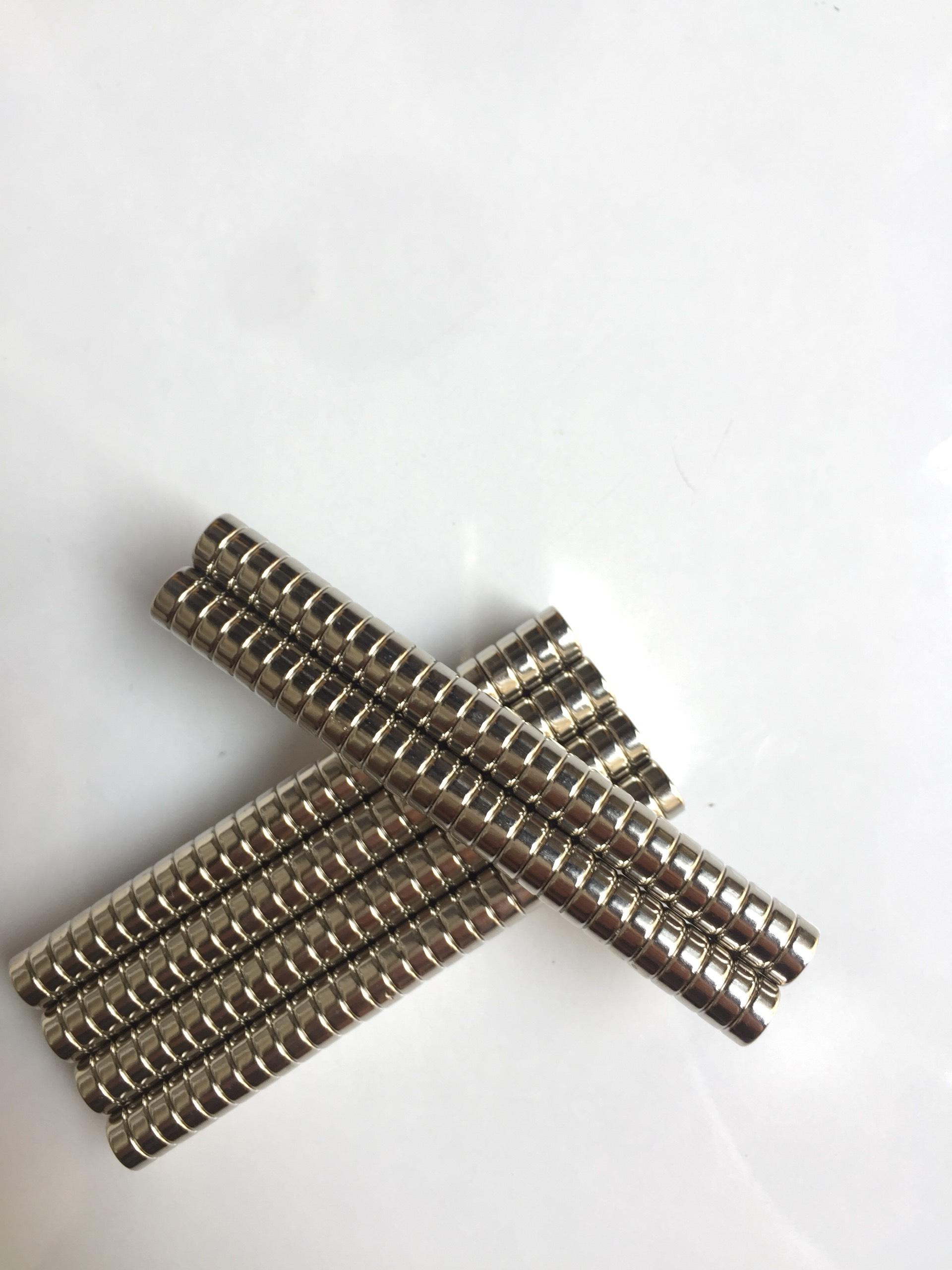 [HCM]Nam châm cực mạnh Ø 10x3mm nam châm NdFeB trắng đất hiếm