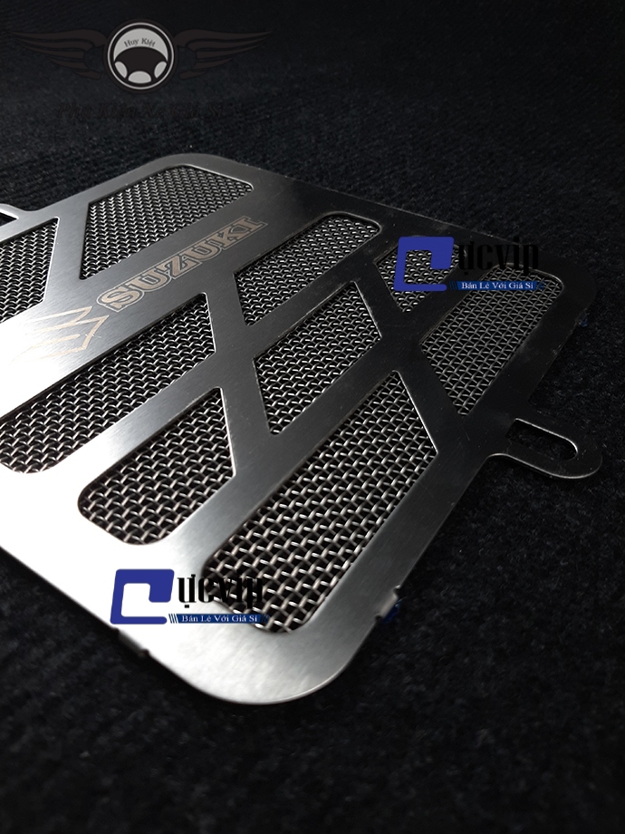 Che két nước inox có lưới gắn xe raider satria ms1516