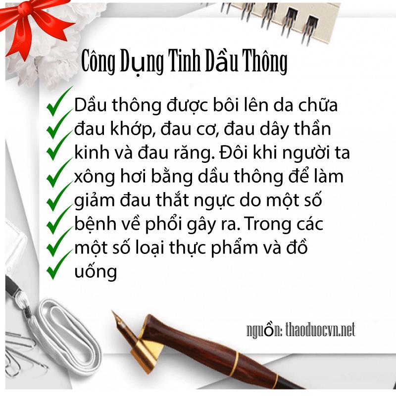 Pure Pine Essential Oil 10ml - Tan Phat Herbal Medicine