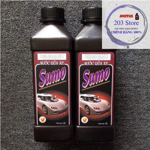 nước rửa xe Sumo 1 lít (sử dụng lên tới 50 lần rửa)