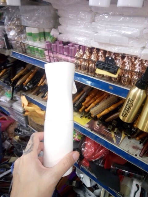 Bình phun xịt nano cắt tóc nam - Trắng 200ml