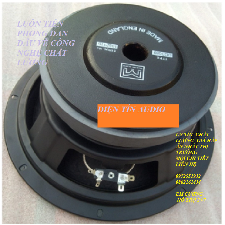 Loa bass 25 martin công suất lớn cho dàn âm thanh của bạn lớ mạnh - giá 1loa