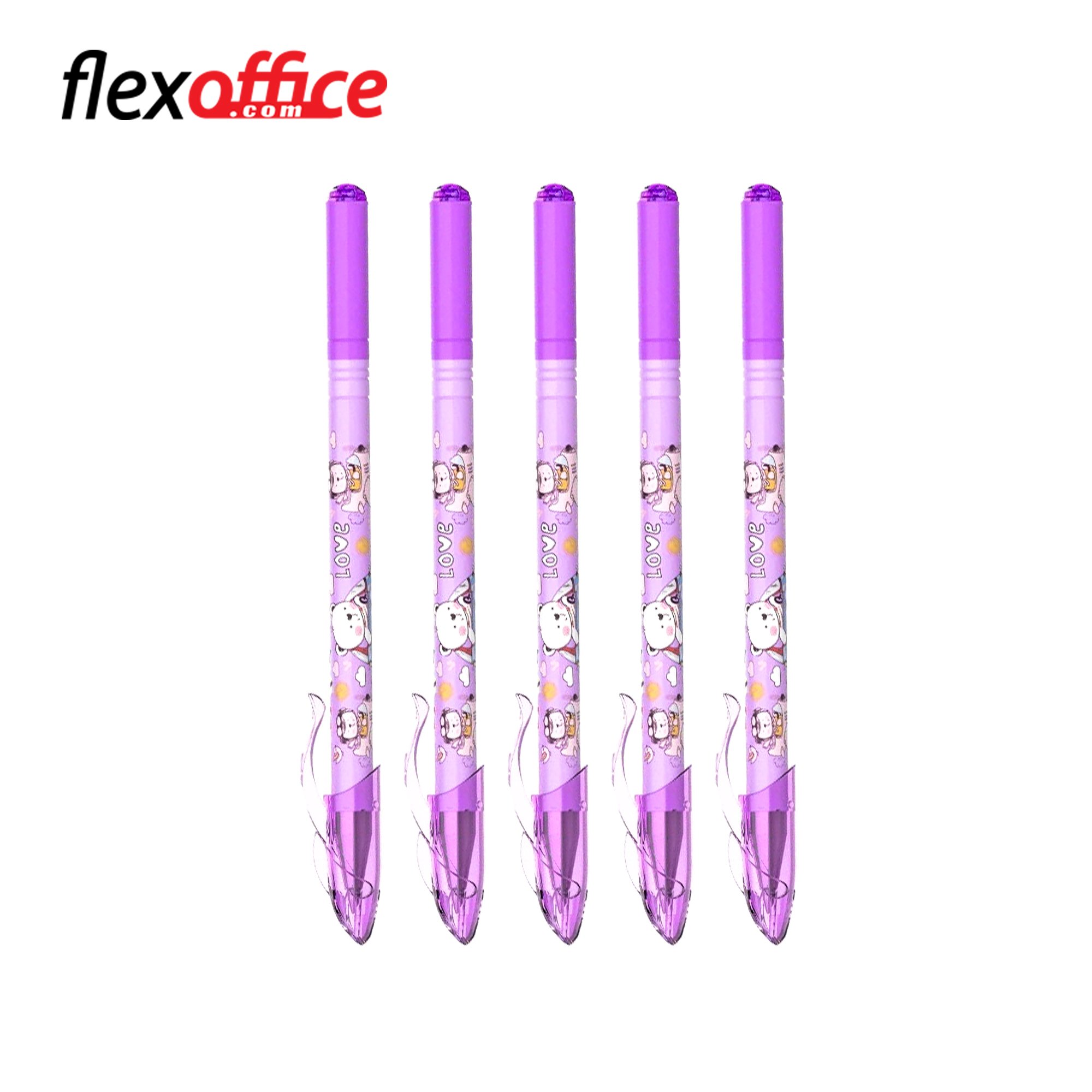 Bút gel điểm 10 tp-gel03 mực tím