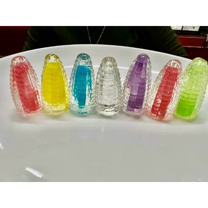 KẸO BẮP DẺO TRONG SUỐT CÓ NHÂN 500G