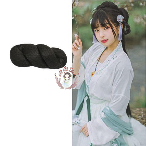 Búi tóc cổ trang búi xoắn 15cm