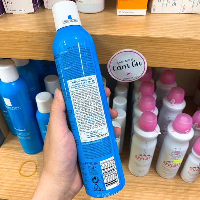 [HCM]Xịt khoáng da dầu mụn La Roche Posay SEROZINC ( 300mL )