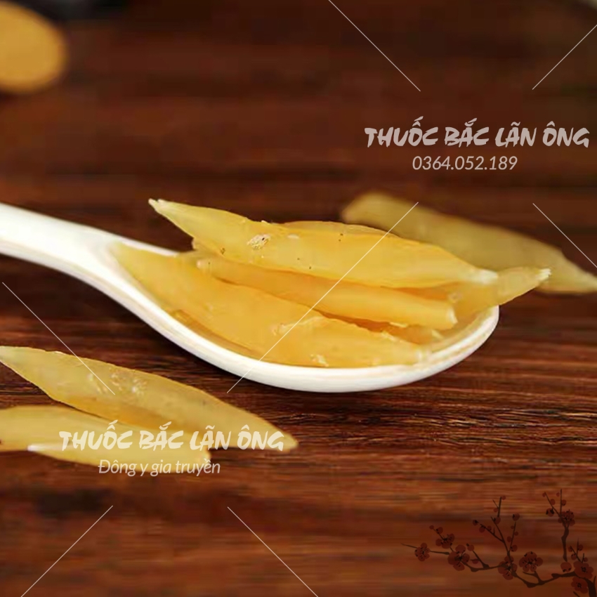Thiên môn đông 100g, thiên môn khô, dẻo, thơm - Lãn Ông
