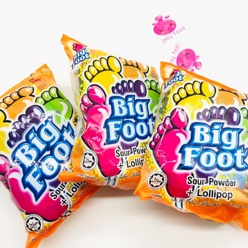 Kẹo Mút Bàn Chân Big Foot 360g (30 que)