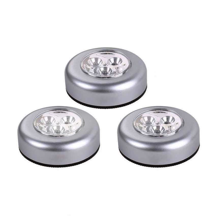 Đèn Led Tròn Gắn Tường Mini 3 Bóng .