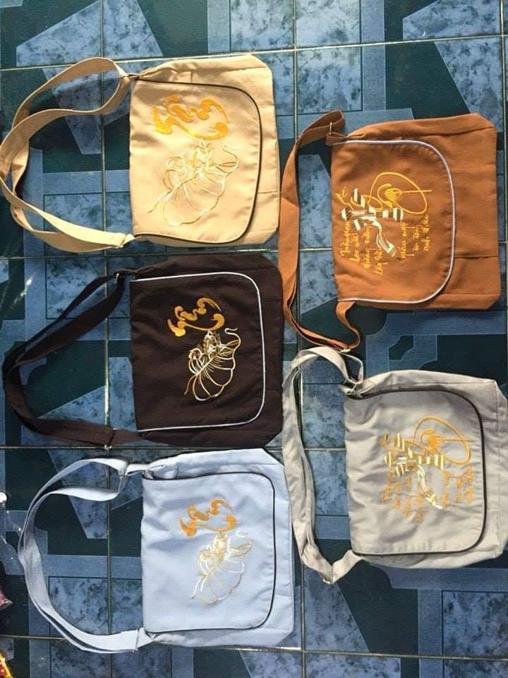 [HCM]Túi đi chùa đeo chéo 20*23cm