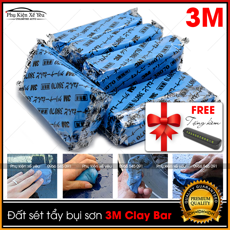 Đất sét tẩy bụi sơn 3M Bar Clay