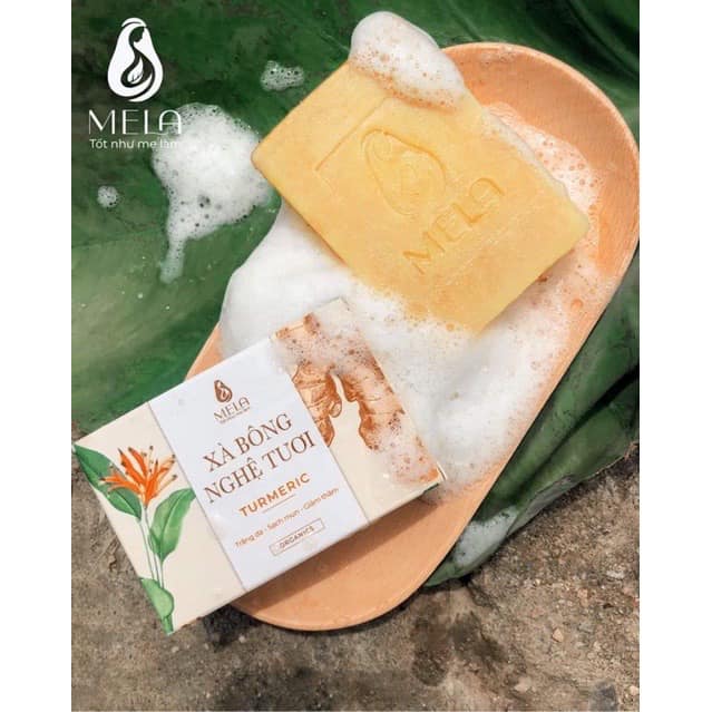 [Combo 2 Bánh] - Xà Bông Nghệ Tươi Mela
