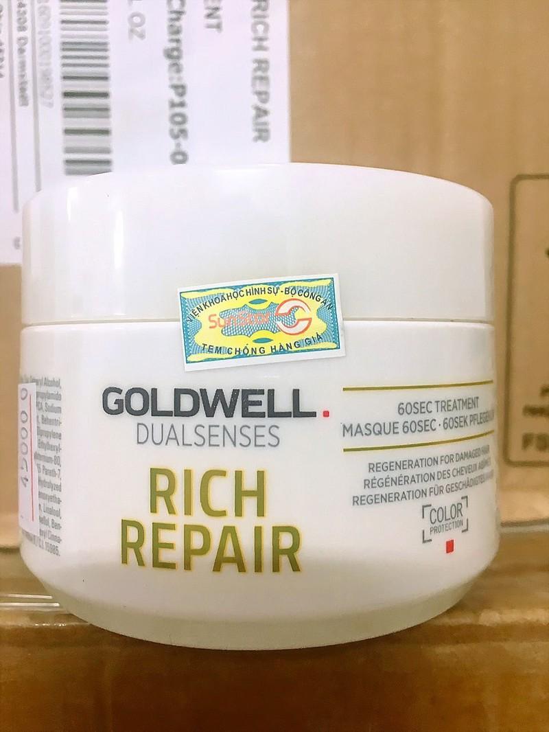 [HCM]hấp dầu goldwell phục hồi tóc khô hư tổn 200ml