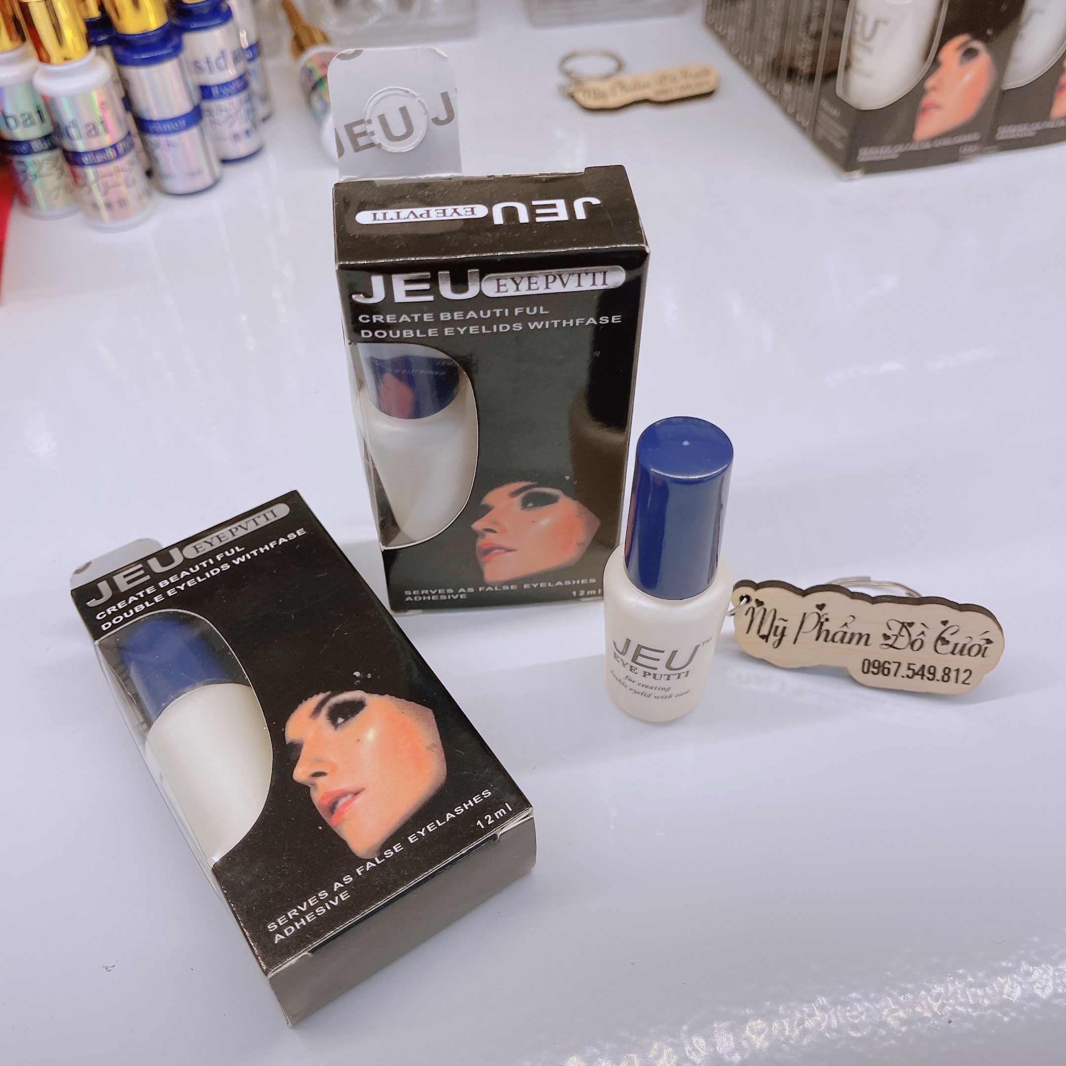 Keo Dán Mi Giả Jeu Eye Putti For Creating Double Eyelid With Ease 12ml [Chính Hãng]
