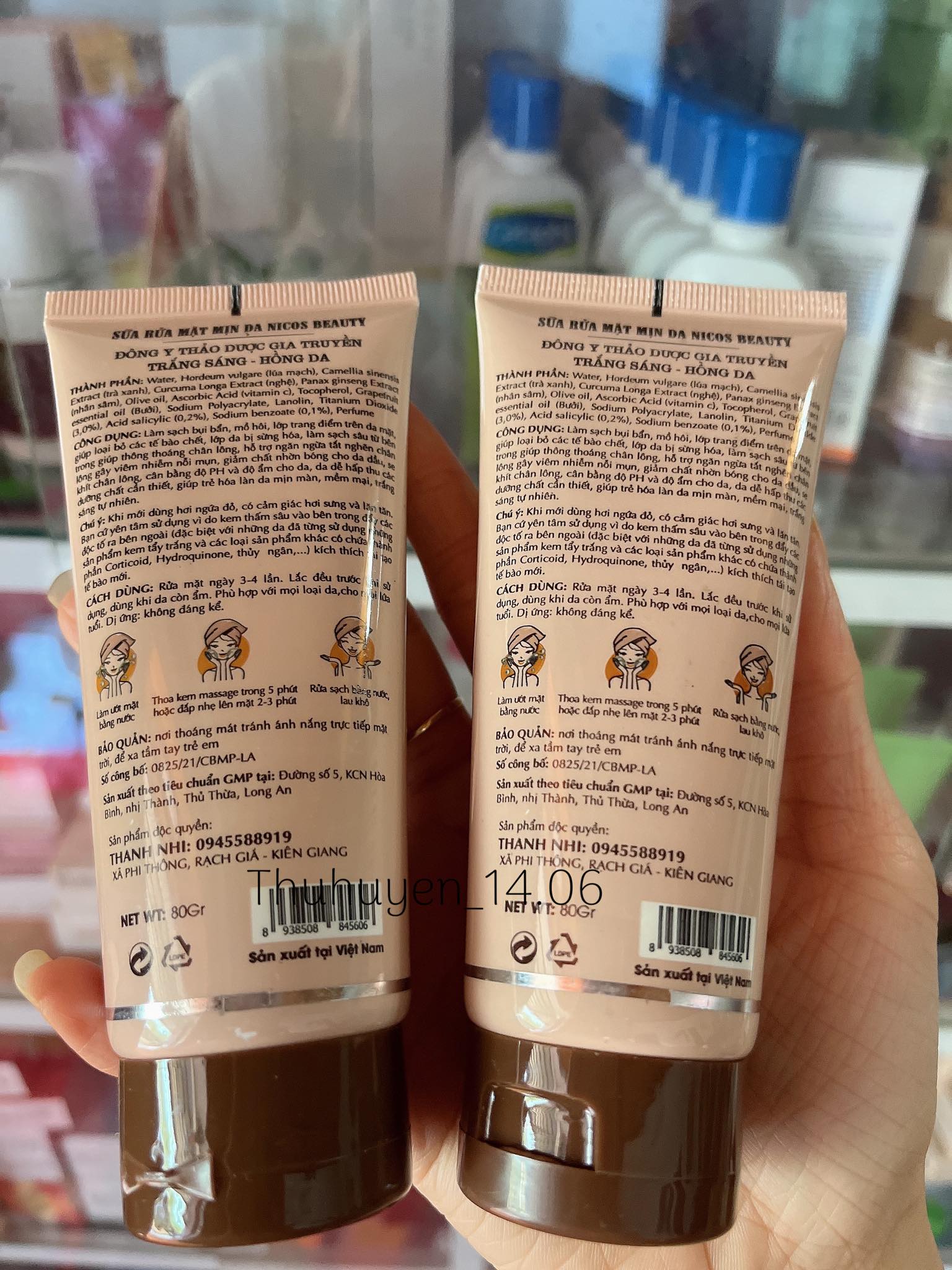 Sữa Rửa Mặt Nicos Beauy
