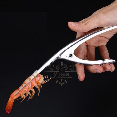 Stainless Steel Prawn Peeler Shrimp Deveiner Peel Device Creative Kitchen Tools Gadgets Cooking Seafood Tools Inox