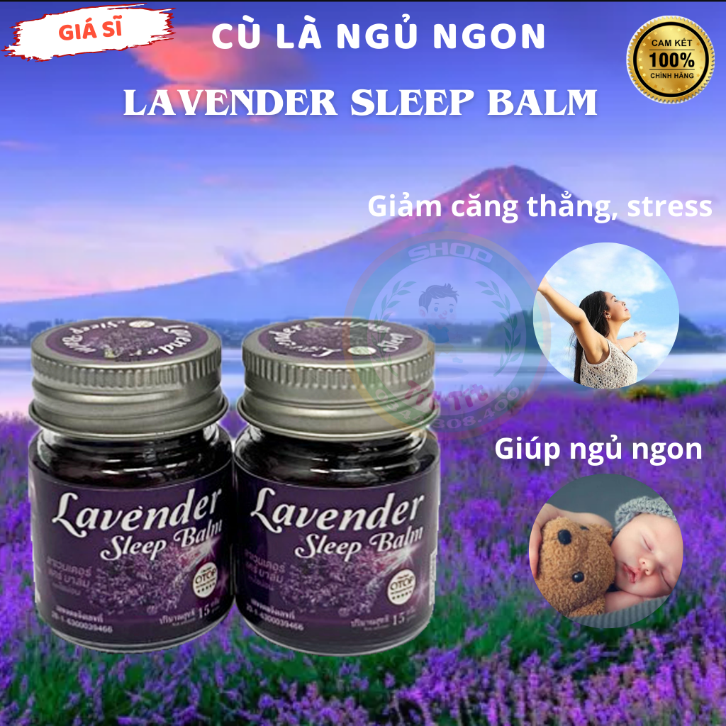 Cù là ngủ ngon Lavender sleep balm Thái Lan