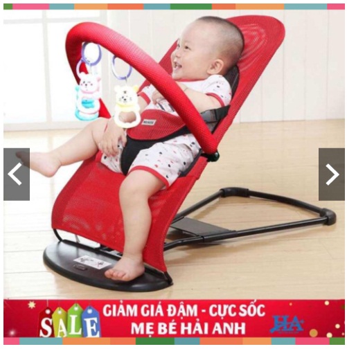 Ghế nhún ghế rung cho bé có thanh treo và đồ chơi