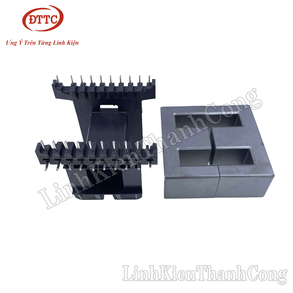 Biến áp xung ee55 nằm lõi hở