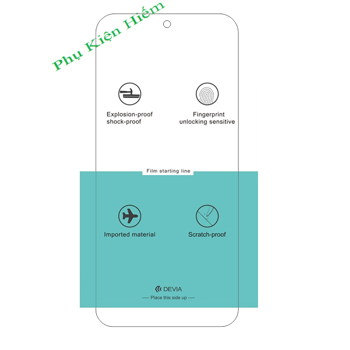Dán dẻo PPF Xiaomi Civi mặt trước Devia