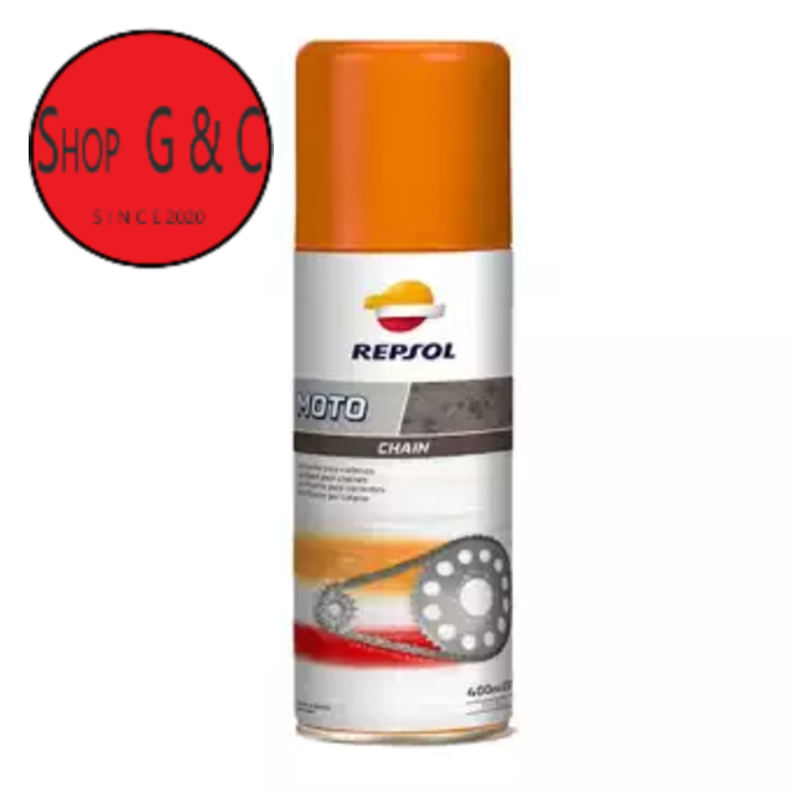 Chai Xịt Dưỡng Sên Repsol Moto Chain 400ml (Made In Spain)