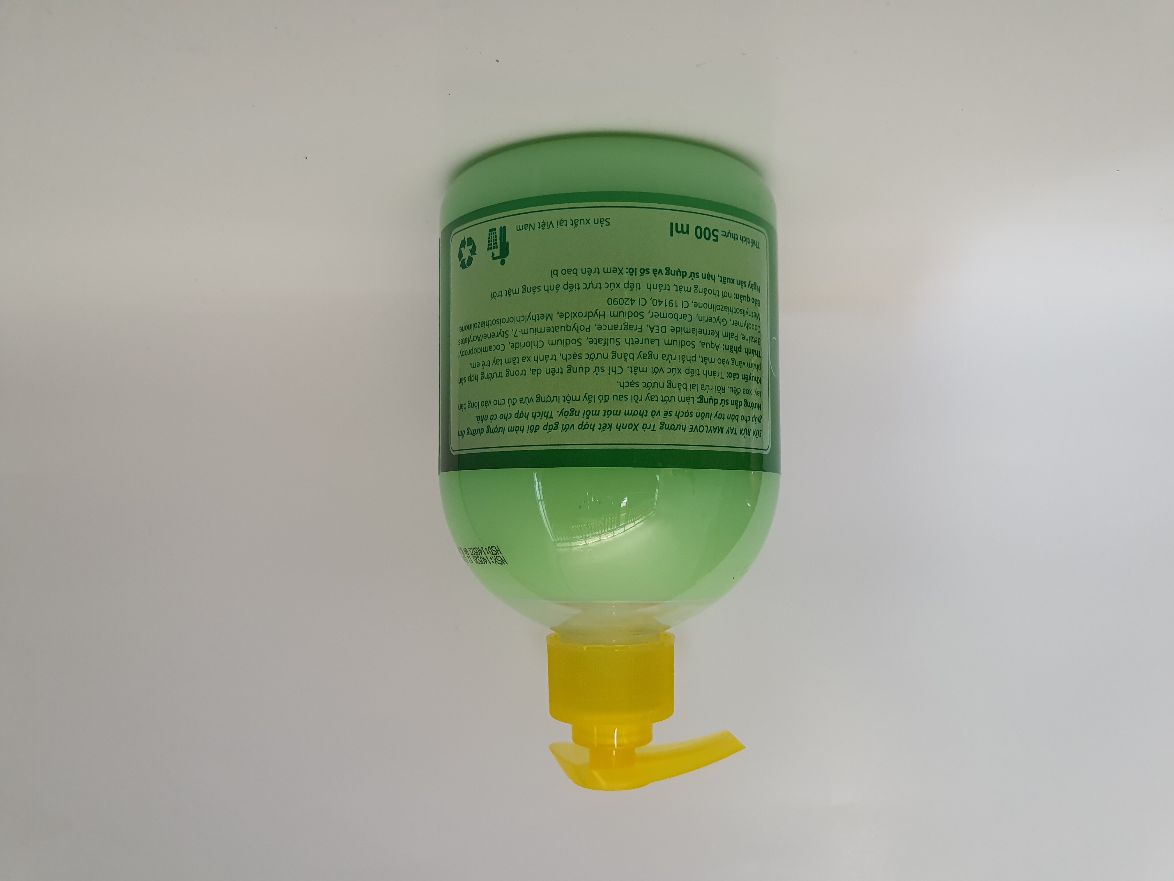 Sữa Rữa Tay Maylove Trà Xanh 500ml