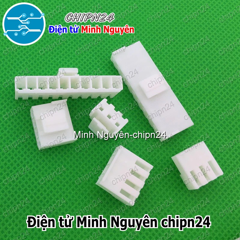 (F307) Header VH3.96 Cái (2P/3P/4P/5P/6P/7P/8P/9P/10P/11P/12P 3.96 3.96MM) - [Chọn Loại] - HHH.00231