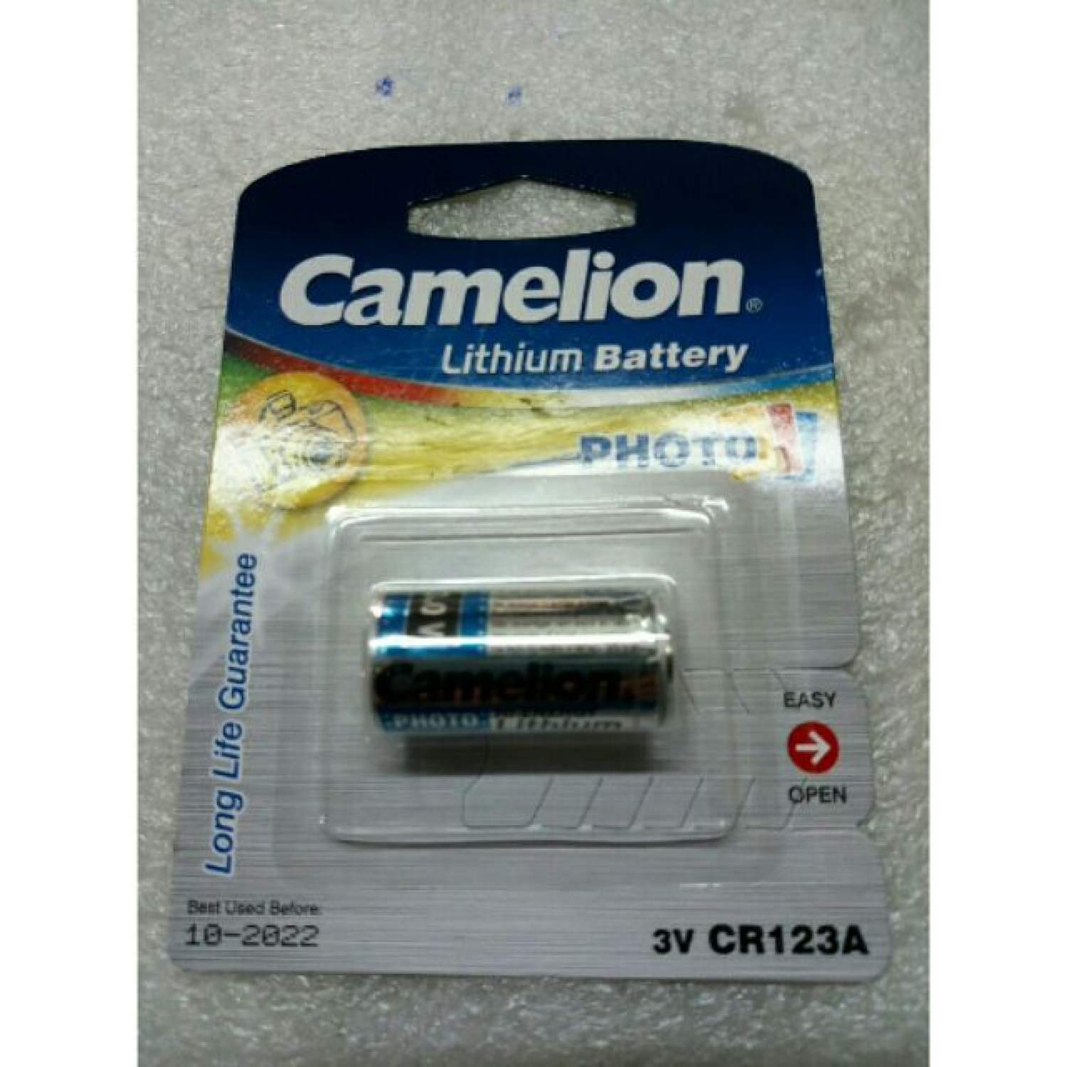 Pin CR123A Camelion, Pin máy ảnh CR123A lithium 3V