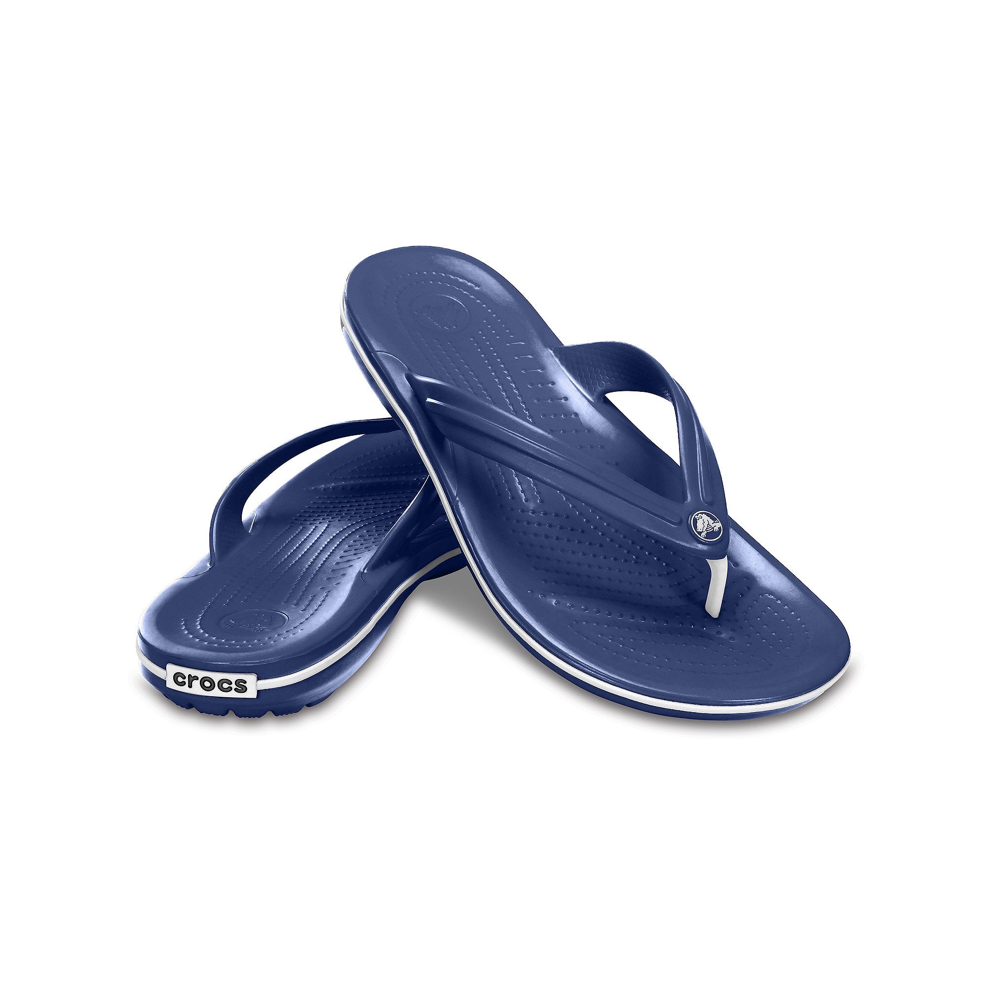 Dép Xỏ Ngón Unisex Crocs Crocband Xanh Navy - 11033-410