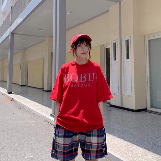 [HCM]Áo Thun Tay Lỡ Unisex Thời Trang BOBUI