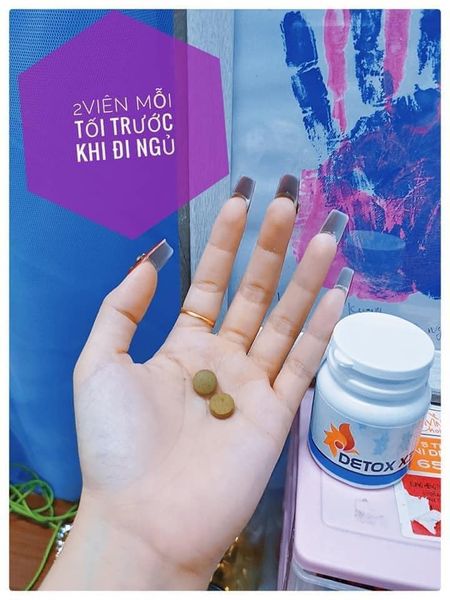 [HÀNGCHÍNHHÃNG]DETOX GIẢM CÂN D7 TRỌN COMBO