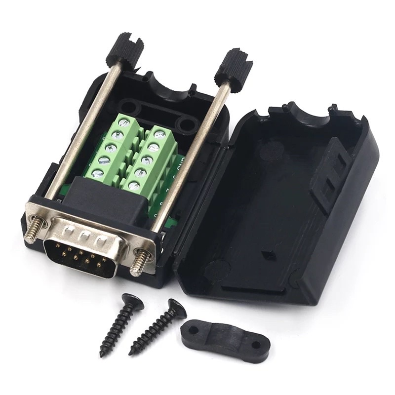 Đầu cắm db9 đầu cắm cổng com rs232 không cần hàn