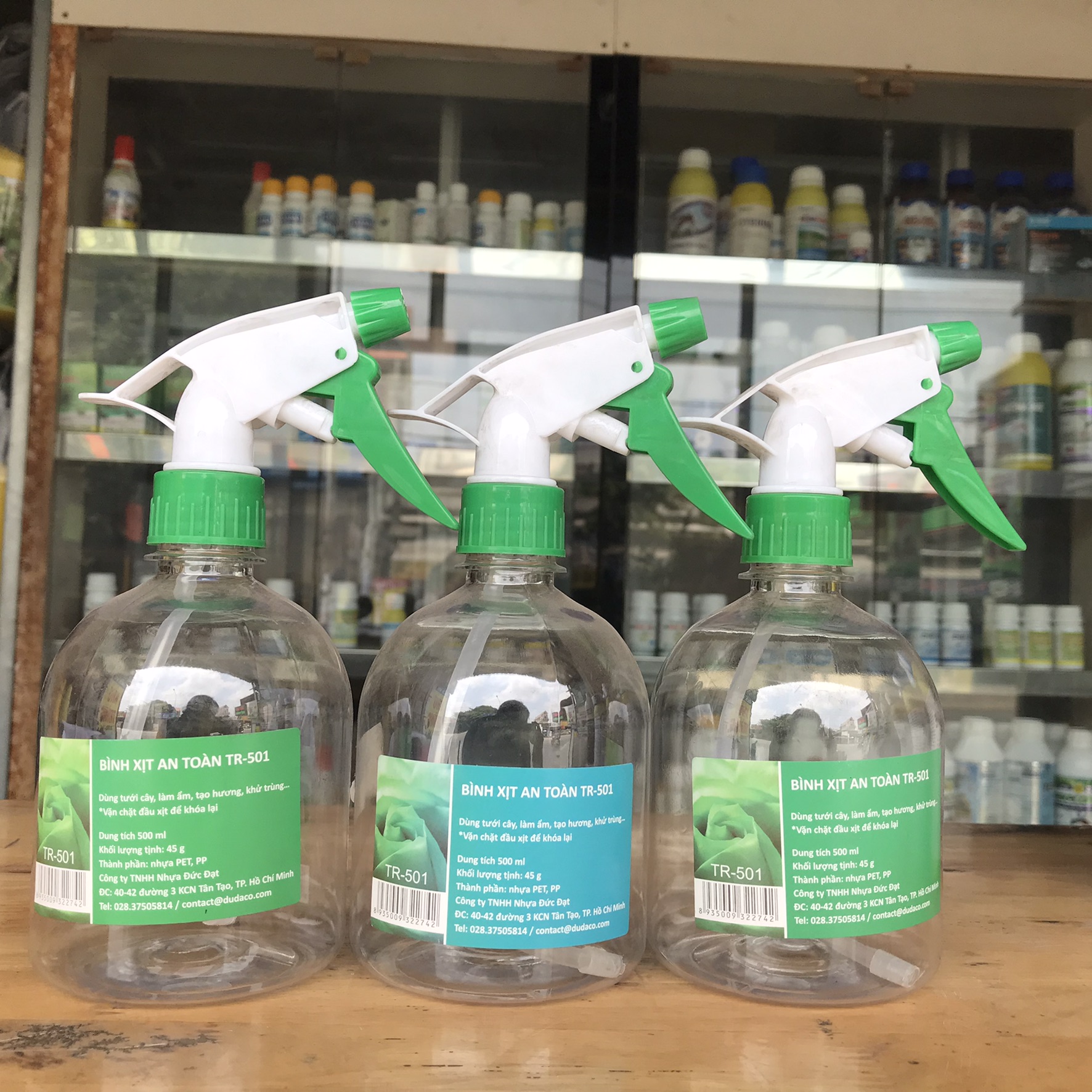 Bình xịt an toàn DUDUCO TR-501 (bình 500ml)